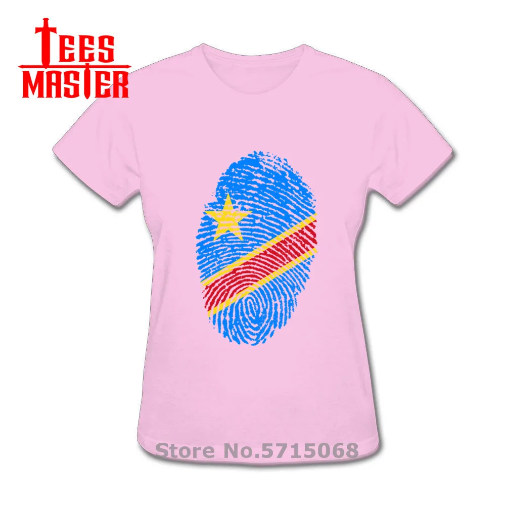 Новинка Флаг Конго Мужская футболка с отпечатком пальца женские футболки