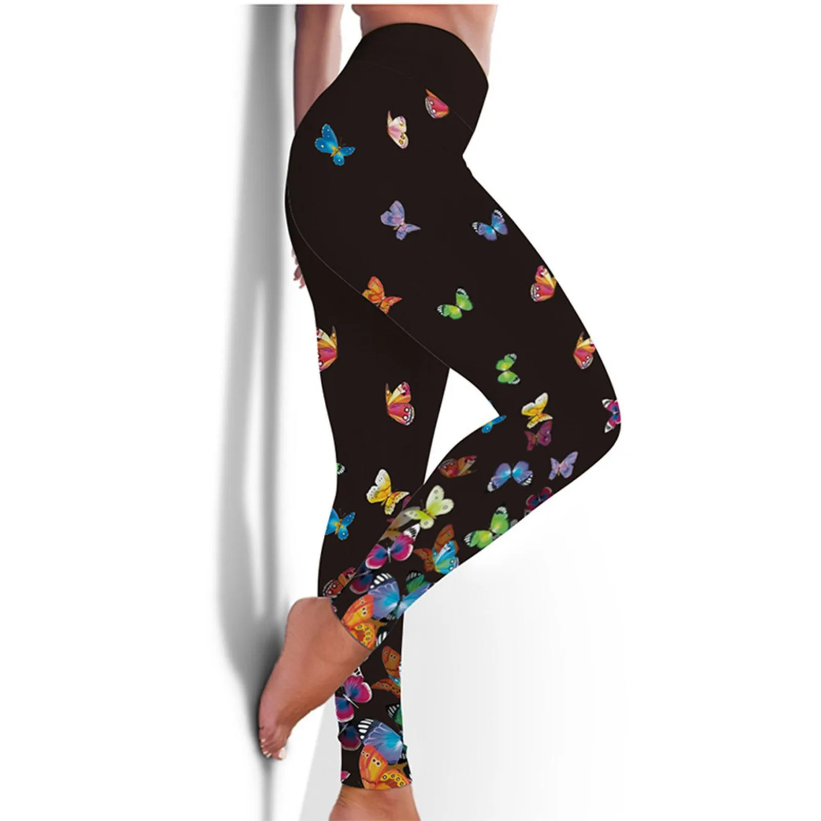 

DAIGELO Womens Tight Leggings Fashion Women's Printing Breathable Hip Lifting Exercise Yoga Pants Female Trousers DROPSHIPPING