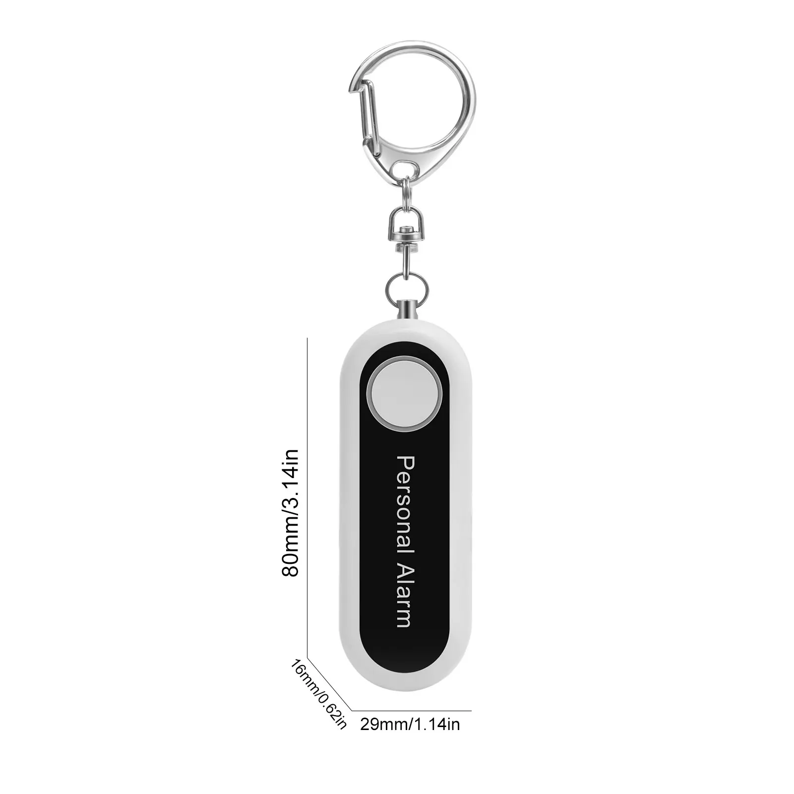 

High Quality Portable Ladies Self-defense Keychain Ladies Self-defense Security Back-Clamp Portable Alarm