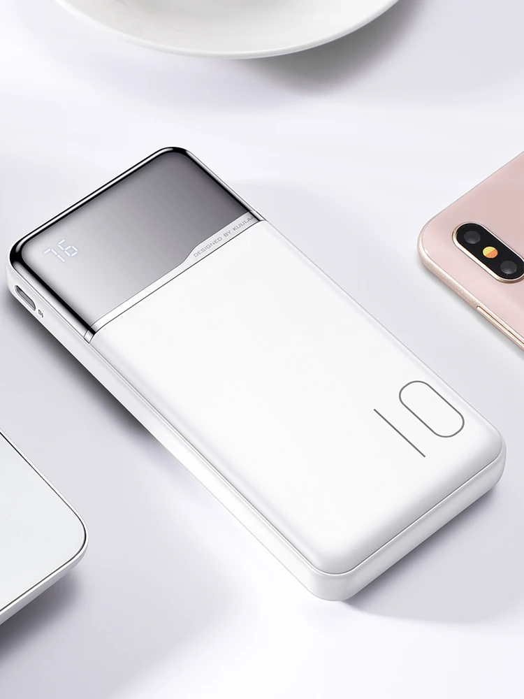 

Power Bank 10000mAh Portable Charging PowerBank 10000 mAh USB PoverBank External Battery Charger For Xiaomi Mi 9 8 iPhone