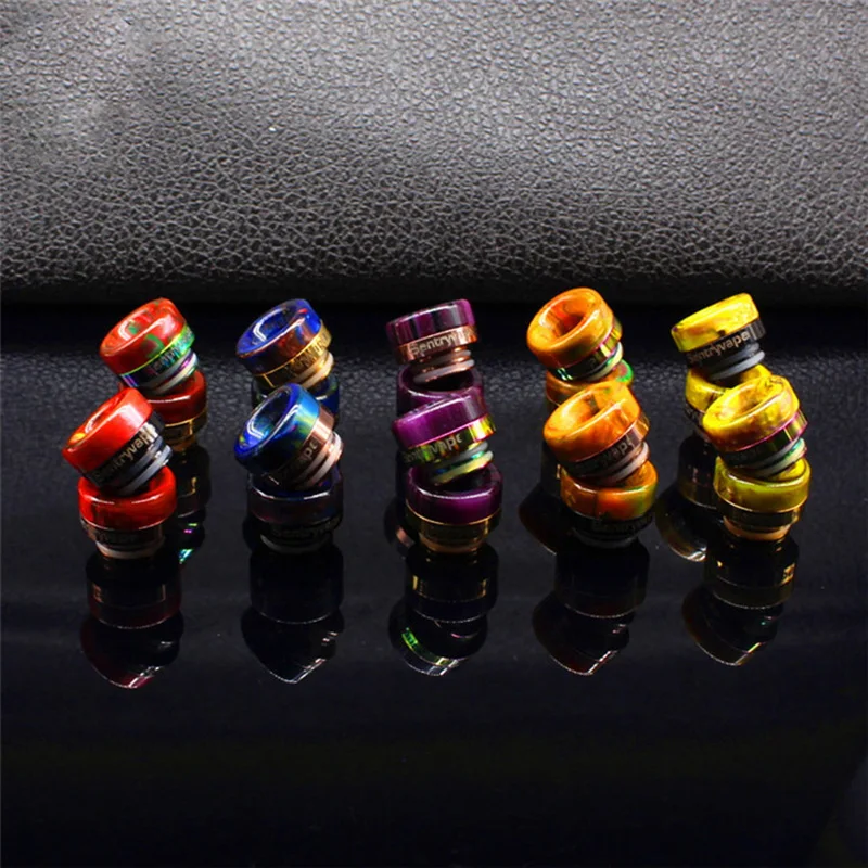 Горячее предложение! Распродажа! Новые 4 шт. 810 дриптип из нержавеющей стали Смола