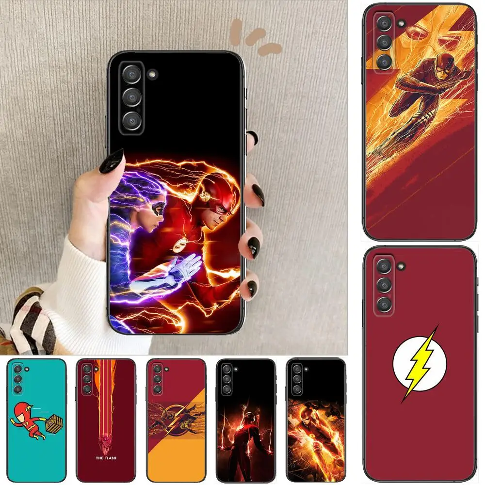 

Super-F-Hero-S-The Flash-C Phone cover hull For SamSung Galaxy S8 S9 S10E S20 S21 S5 S30 Plus S20 fe 5G Lite Ultra black soft ca