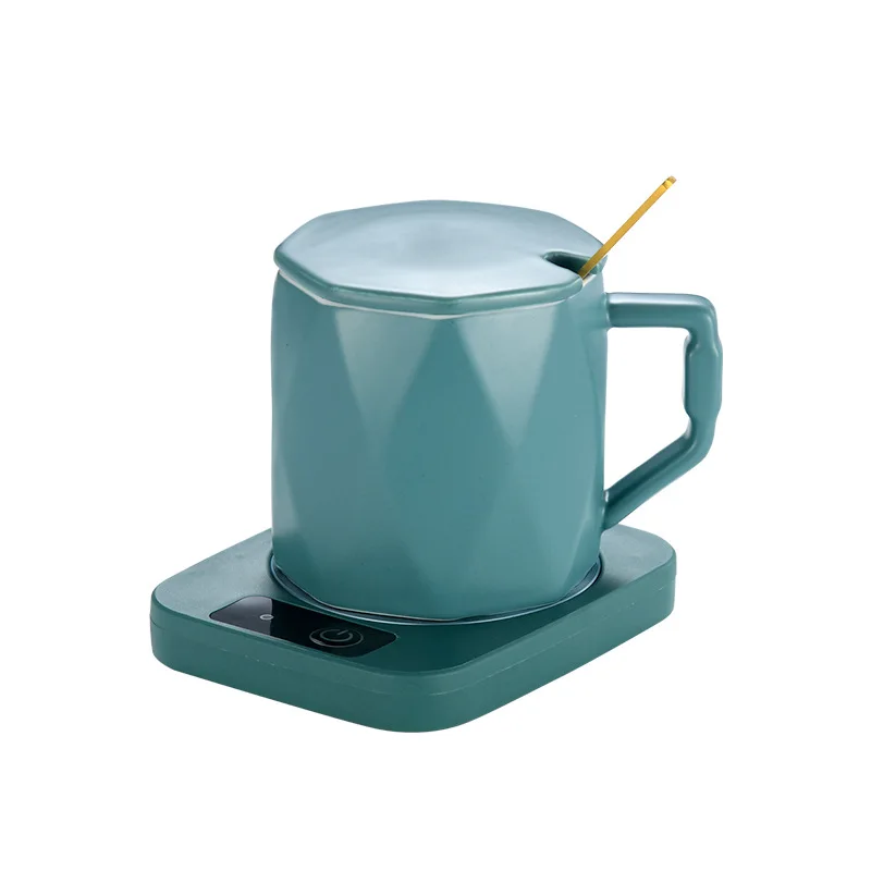 Mug Heater Coffee Cup Warmer 220V Milk Tea Water Heating Pad Warm Mat Constant Temperature Coaster EU Plug | Бытовая техника