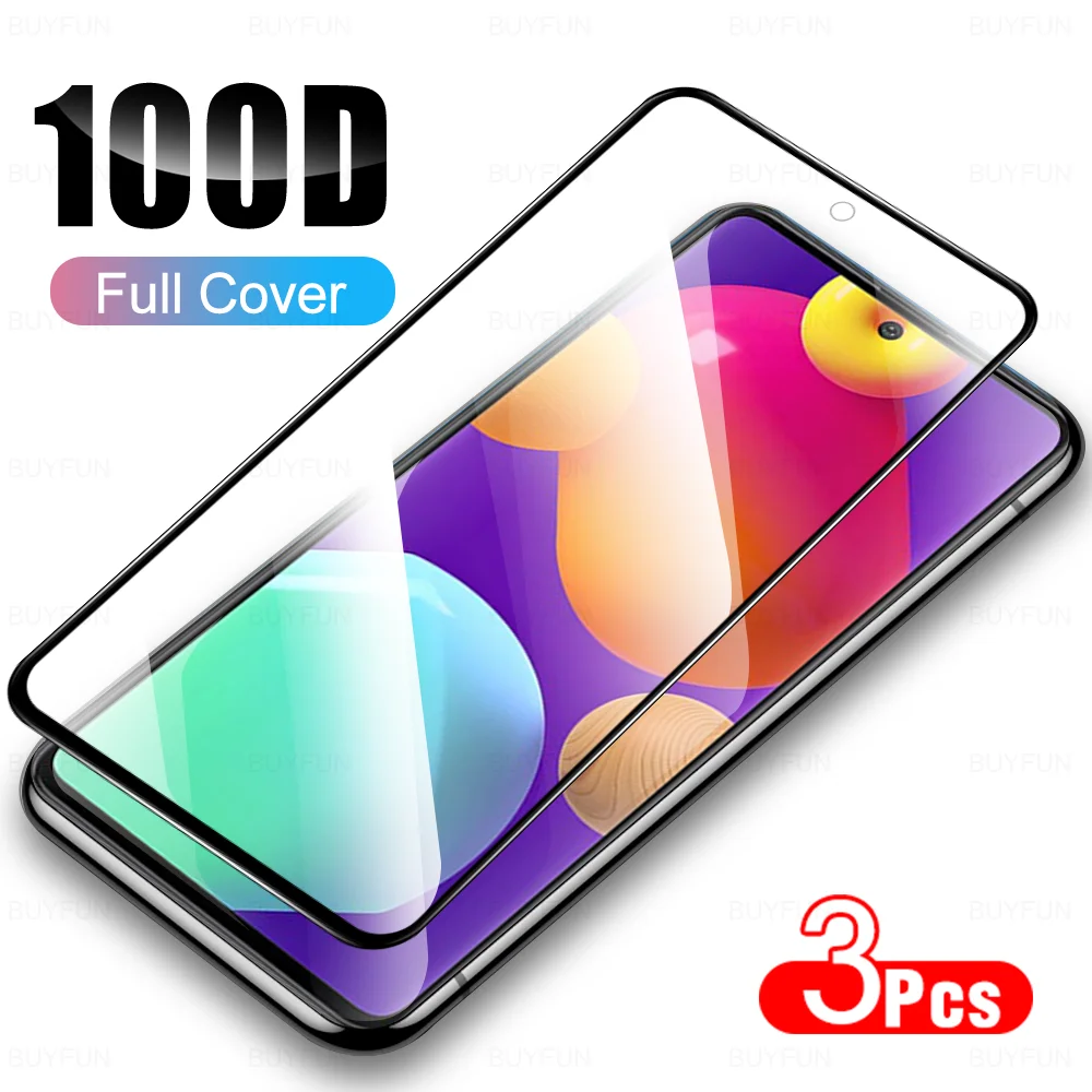 

3 шт. Черное закаленное стекло для Samsung Galaxy M62 M51 M40 M32 M31 M31S M30 M30S 5G для мобильного телефона защитная пленка для экрана