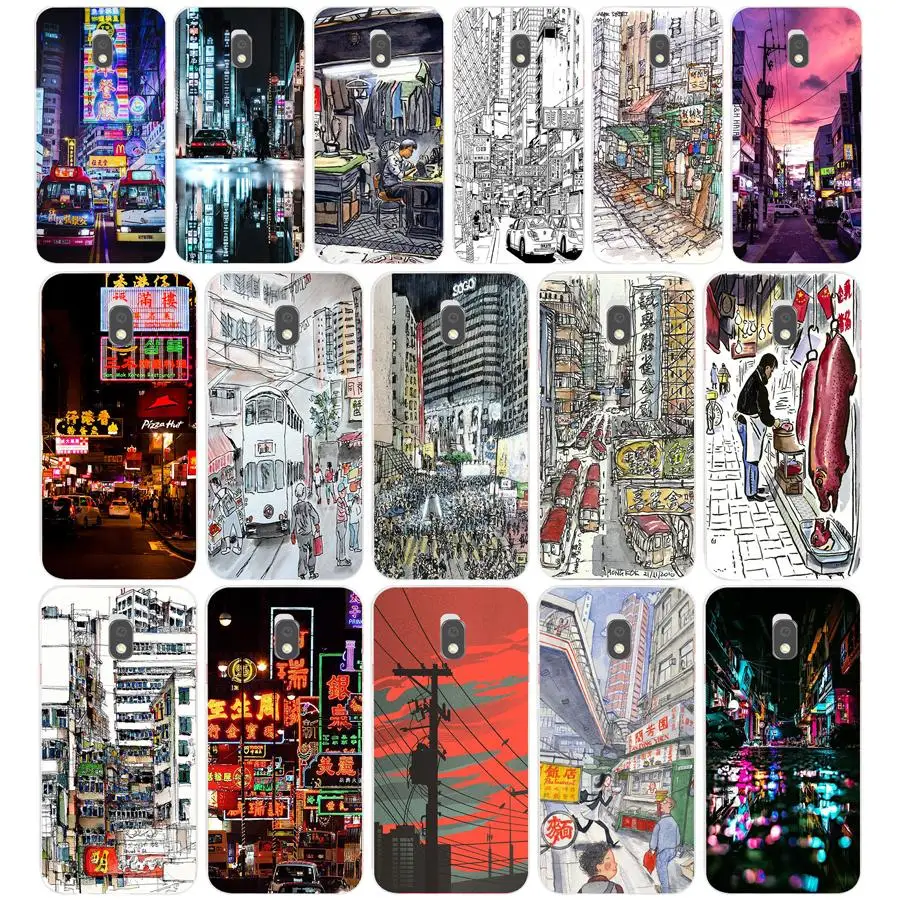 Чехол из мягкого силикона TPU с подарком из Гонконга для Samsung Galaxy J2 J4 Prime J6 Plus J7 2016 2017.