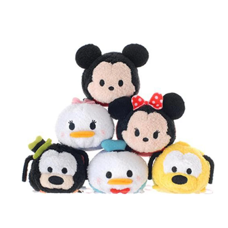 

Diseny Stitch Peluche Disney Tsum Tsum Plush Toy Kawaii Pooh Bear Mickey Minnie Donald Duck Piglet Cute Dolls Birthday Gift