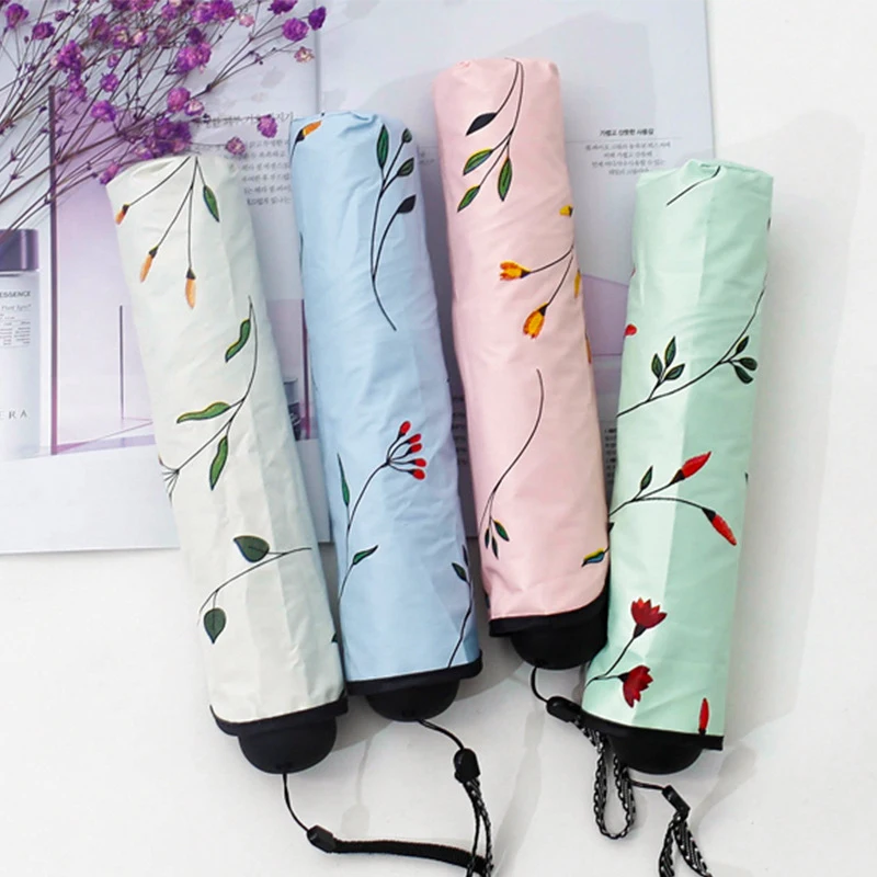 Модный женский зонт с защитой от УФ лучей складной для путешествий Ветрозащитный