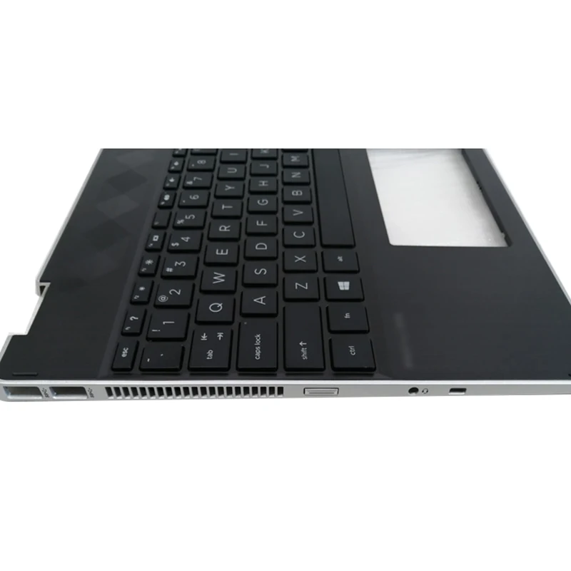 Online Asli Baru Untuk HP X360 15-DQ TPN-W140 Laptop Komputer Kasus Laptop Palmrest Atas Kasus US Keyboard