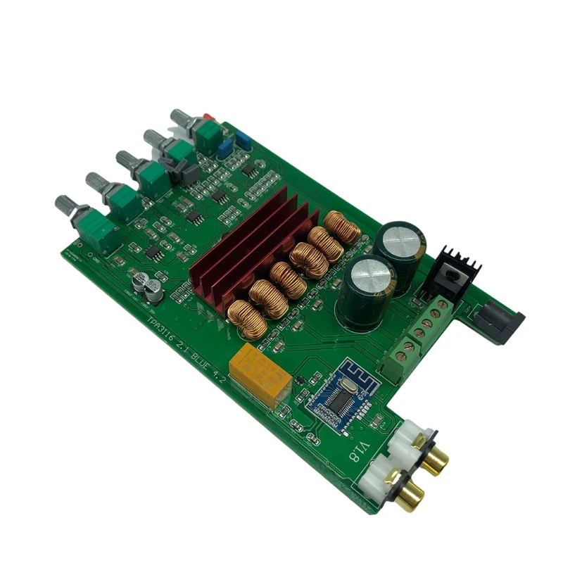 Плата усилителя мощности DP1 TPA3116 D2 цифровой 2 1 канальный стерео Bluetooth аудио 5 0 50 Вт *