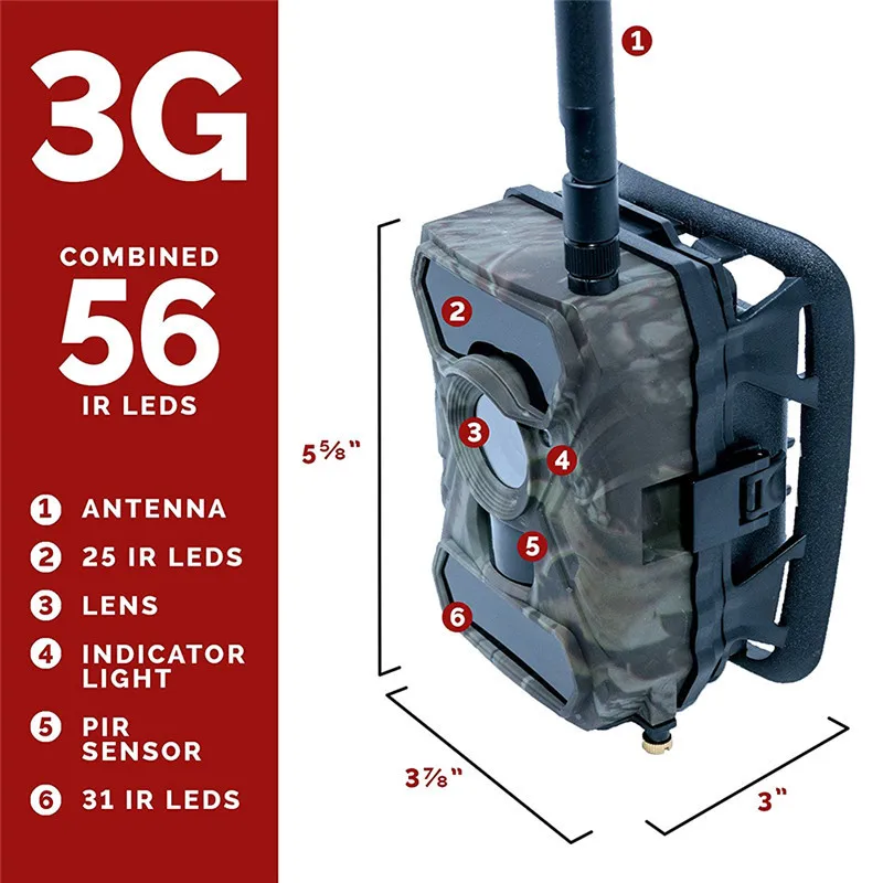 Камера для охоты 3G 12MP HD 1080P 940NM 2 0 &quotЖК камера Chasse Trail SMS MMS ловушка видеокамера ИК