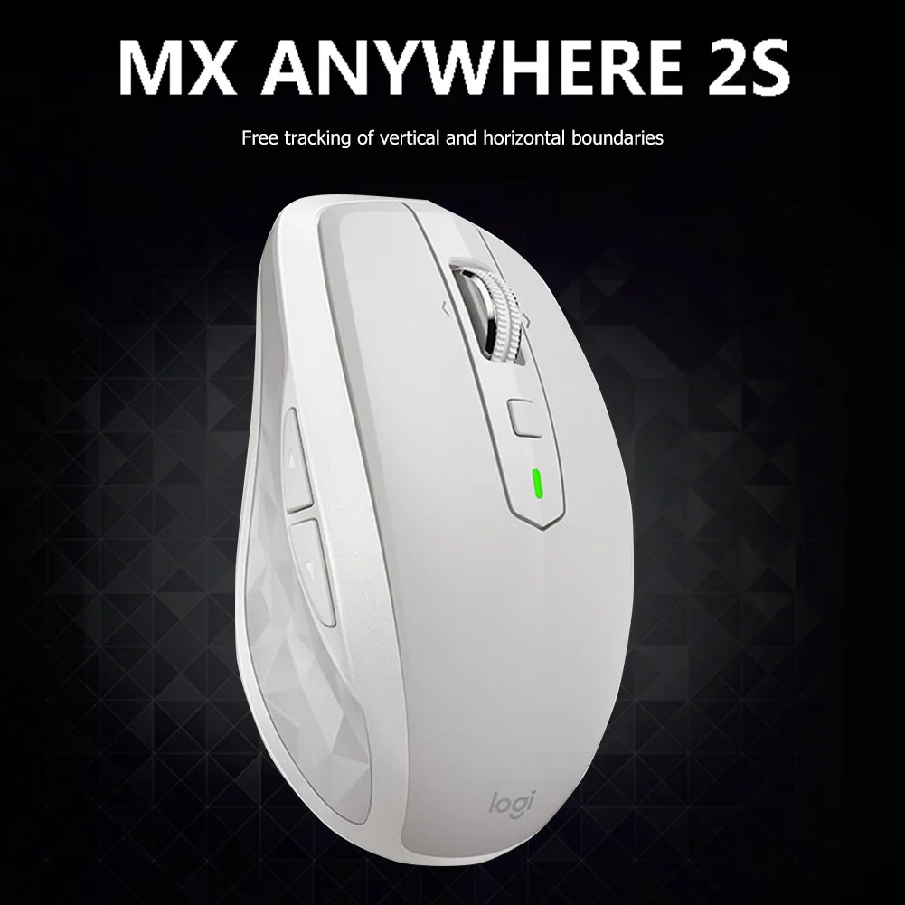 Logitech MX Anywhere 2S Wireless Mouse Multi-device Control Mice Rechargeable Bluetooth USB Mice Office Mouse