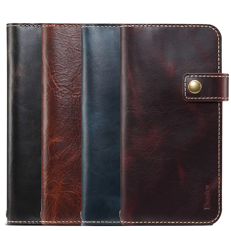 

New for iPhone11pro head cowhide phone case card apple 12 promax leather protecto