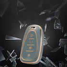 Чехол для автомобильного ключа из ТПУ с 4 кнопками для Chevrolet Chevy Malibu Camaro Cruze подачи искры Equinox Sonic Volt Bolt