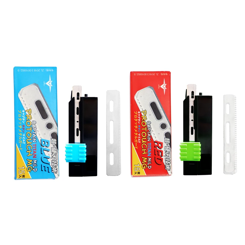 Старые бритвенные лезвия из нержавеющей стали с перьями для старых клубных