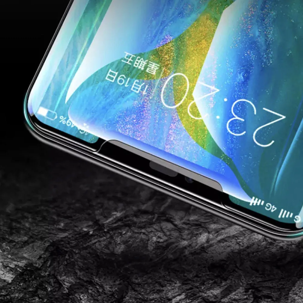 УФ жидкое полное покрытие закаленное стекло протектор экрана для OPPO Find X/sony XZ3