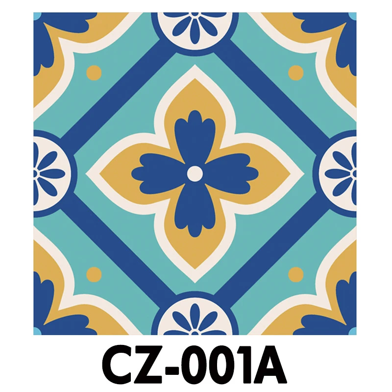 12 шт. европейский стиль плитка напольная наклейка ПВХ ванная кухня