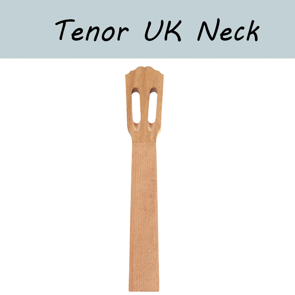 

Classical Mahogany 26 inch Tenor Ukulele Neck Koa Wave Shape Head Ukulele Parts