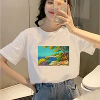2021 summer women t shirt graphic print casual short sleeve fashion harajuku top tees oversize tshirt for ladies female clothing