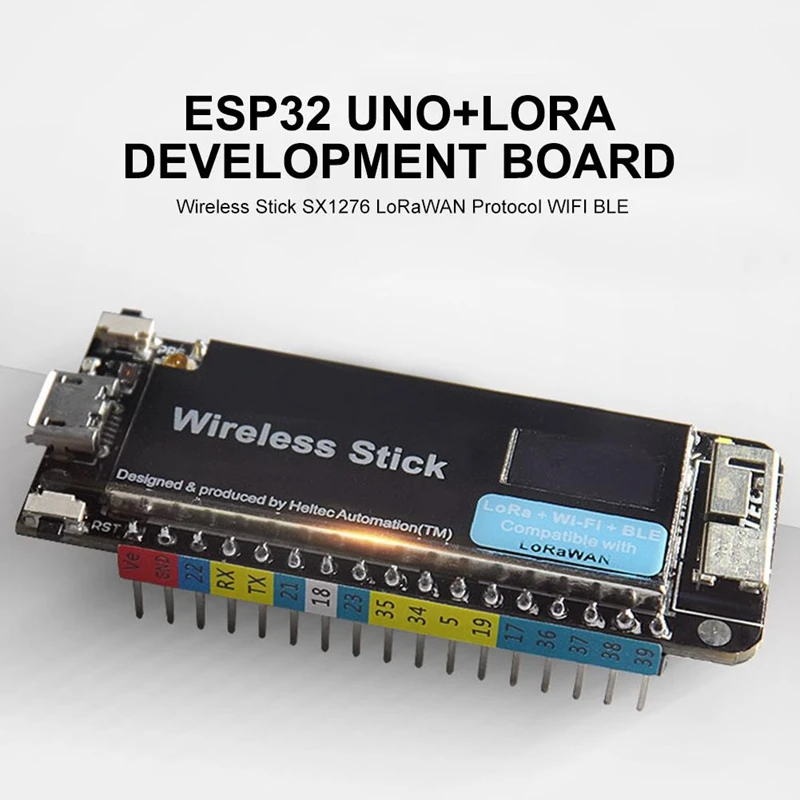 ESP32 LoRa Development Board Беспроводная палка SX1276 LoRaWAN протокол WIFI BLE oled дисплей