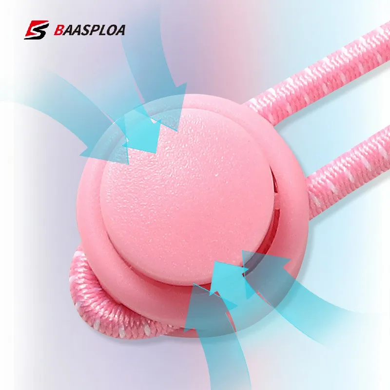 Шнурки спортивные эластичные для мужчин и женщин 1 пара без завязывания детей