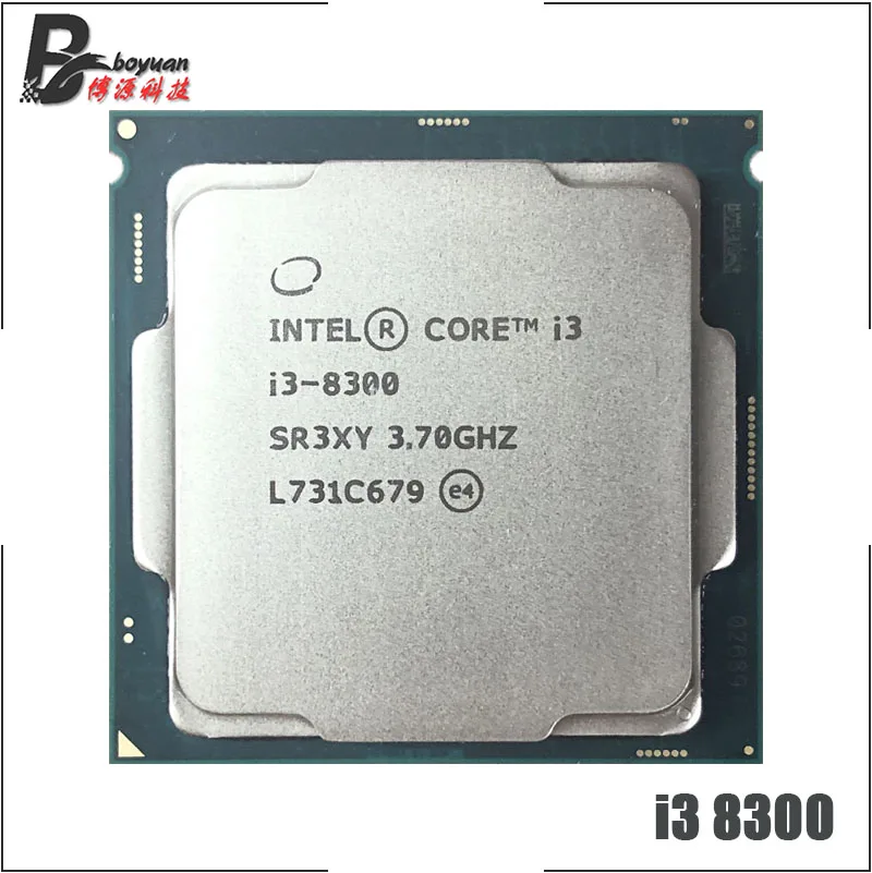 Intel Core i3-8300 i3 8300 3.7 GHz Quad-Core Quad-Thread CPU Processor 8M 62W LGA 1151 | Компьютеры и офис