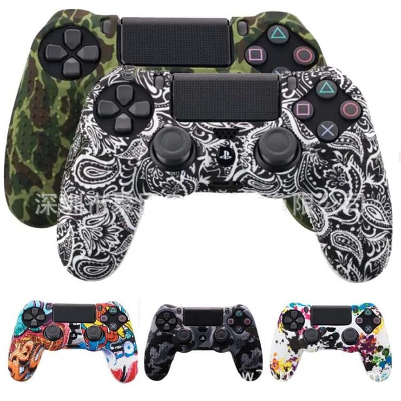 Цветной защитный чехол для игрового контроллера PS4 Playstation 4 Pro Slim|Чехлы| |
