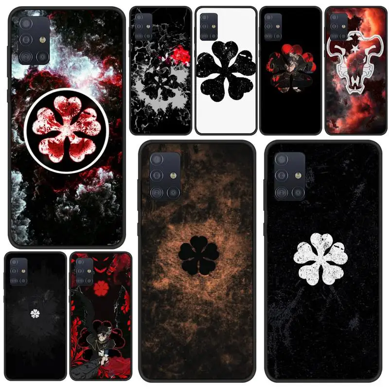 

Anime black clover horror cool Phone Case For Samsung A6 A7 A8 A9 A10 A30 A40 A50 A70 A10S A20S 2018 Cover Fundas Coque