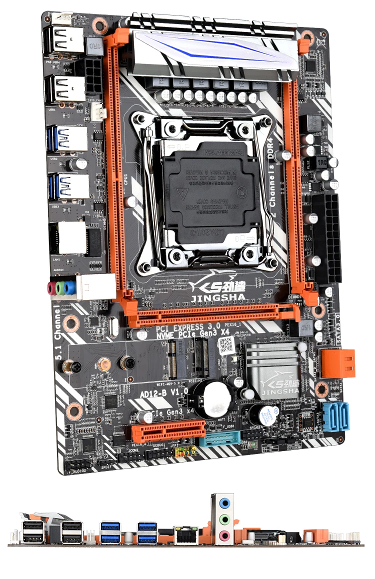 X99 D4 материнская плата с процессором Xeon E5 2650 V3 LGA2011 3 и 2 шт. X 8 ГБ = 16 Гб 2400 МГц DDR4