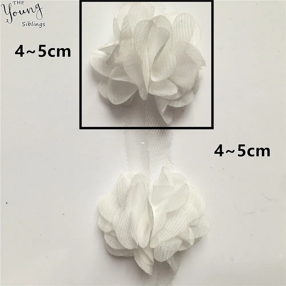 YL1562 Многоцветные цветы 1 ярд 3D шифоновые цветы кружевное платье украшение кружевная ткань аппликация отделка шитье принадлежности для рукоделия аксессуары - Цвет: YL1562