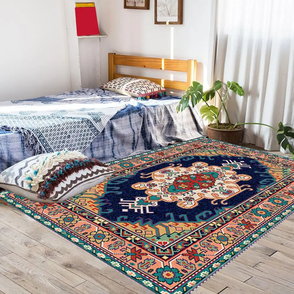 Ковер для дома ретро ковер с традиционным рисунком квадратный коврик гостиной