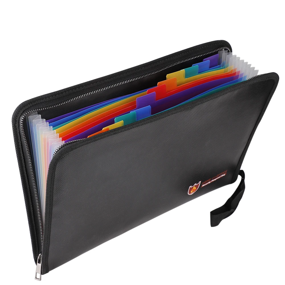 Папка органайзер водостойкая огнестойкая с надписью|Папка для файлов| |