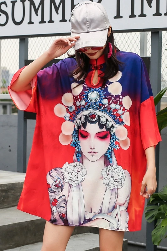 Cheongsam улучшенная версия платье Маленькая молодежная модель большой размер