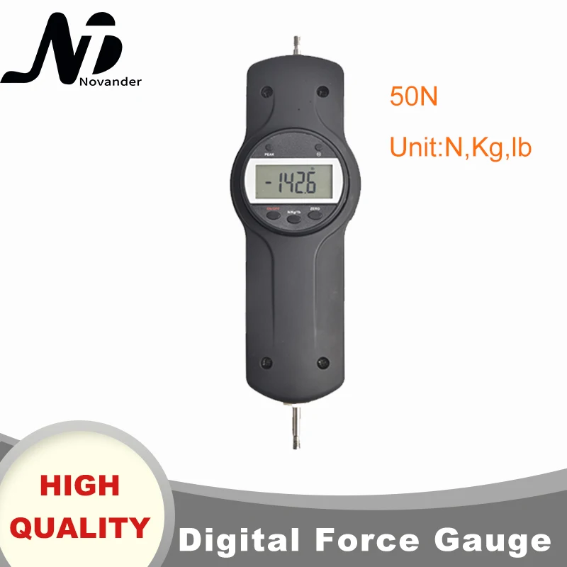 

Цифровой измеритель силы тяги, 50 Н, 5 кг, 11 фунтов