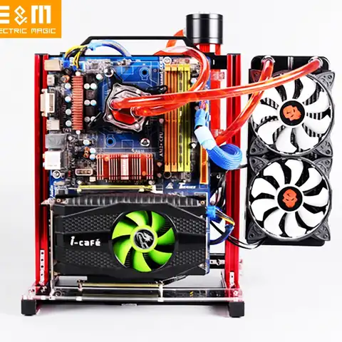 Открытый корпус пк atx - купить недорого | AliExpress