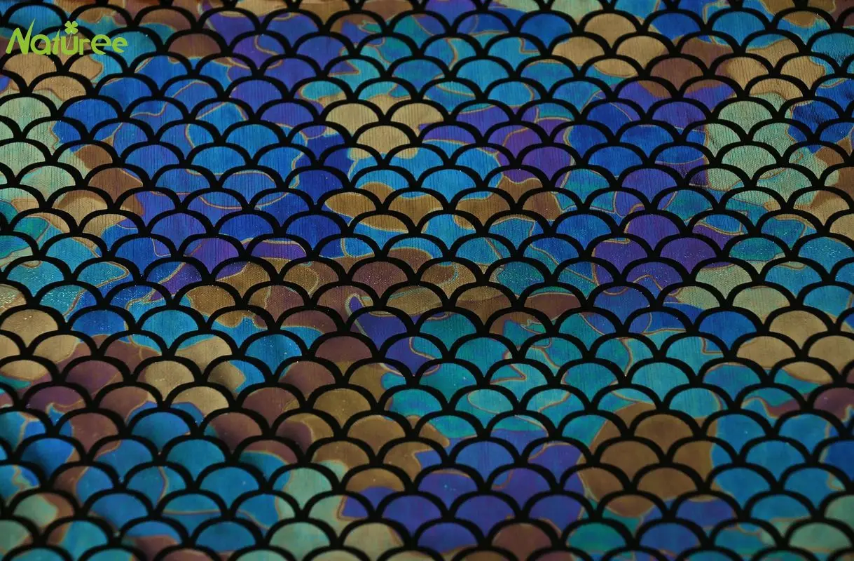 1 5 м * рыбья веса бронзовая ткань для русалки сценический костюм игрушка плавки