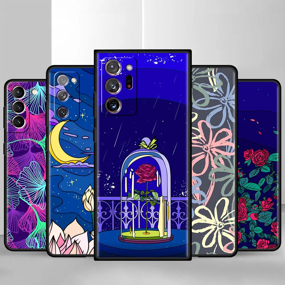 

Watercolor Flower Fitte Case for Samsung Galaxy A50 A51 A70 A71 A21s A12 A31 A10 A20e A20s A30 A40 Tpu Capa Phone Cover