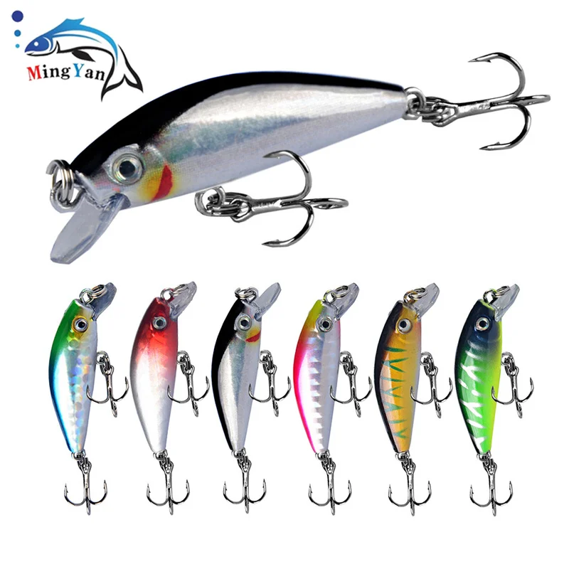 1 шт. рыболовная приманка в виде гольяна 4 5 см/3 г | Наживка