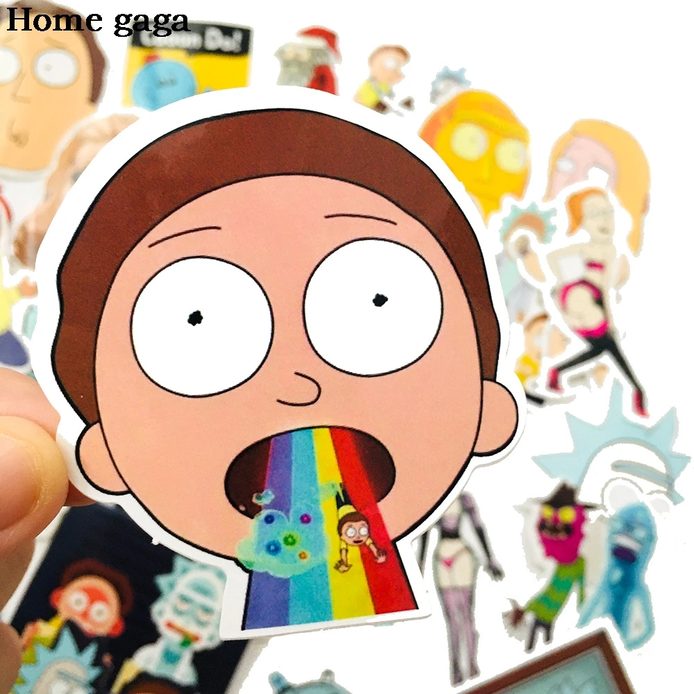 

D3443 Homegaga 36pcs/set Cartoon Anime Stickers for Kids Diary Scrapbooking Stickers Album Decoration Sticker