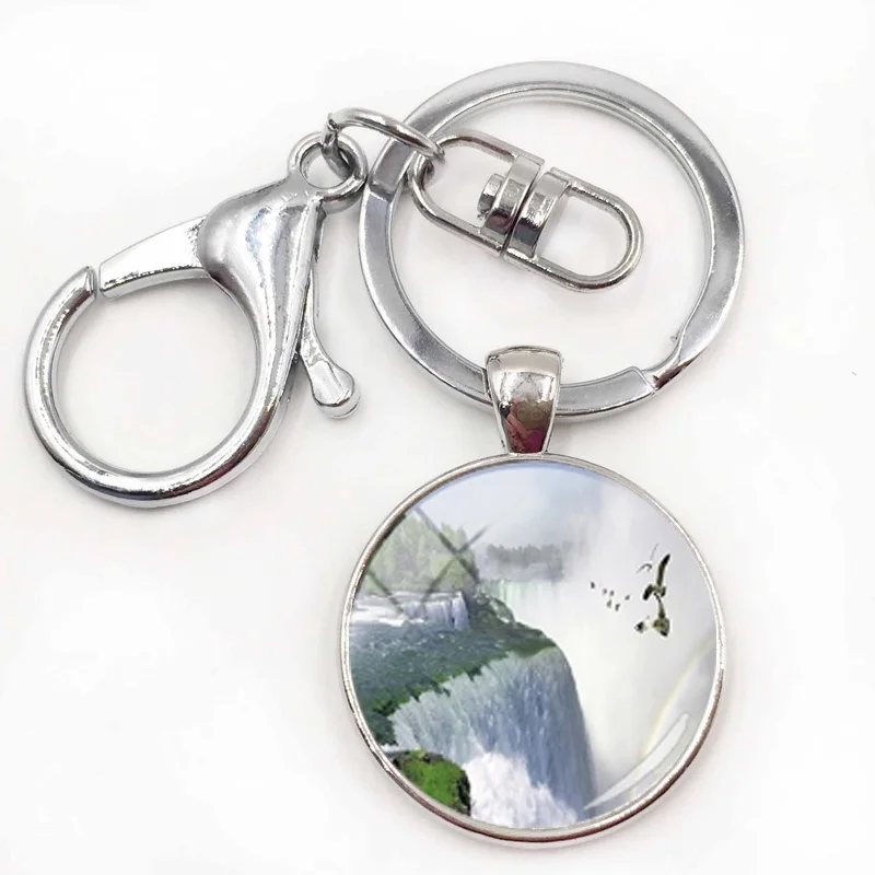 Отличительные водопад декорации брелок большой туристический аттракцион