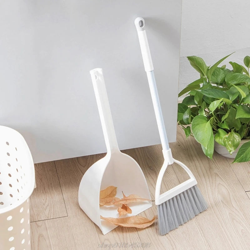 

Kids Mini Broom Dustpan Set Toddlers Children Pretending Play Toys Household Cleaning Tool for Girls Boys M23 21 Dropshipping