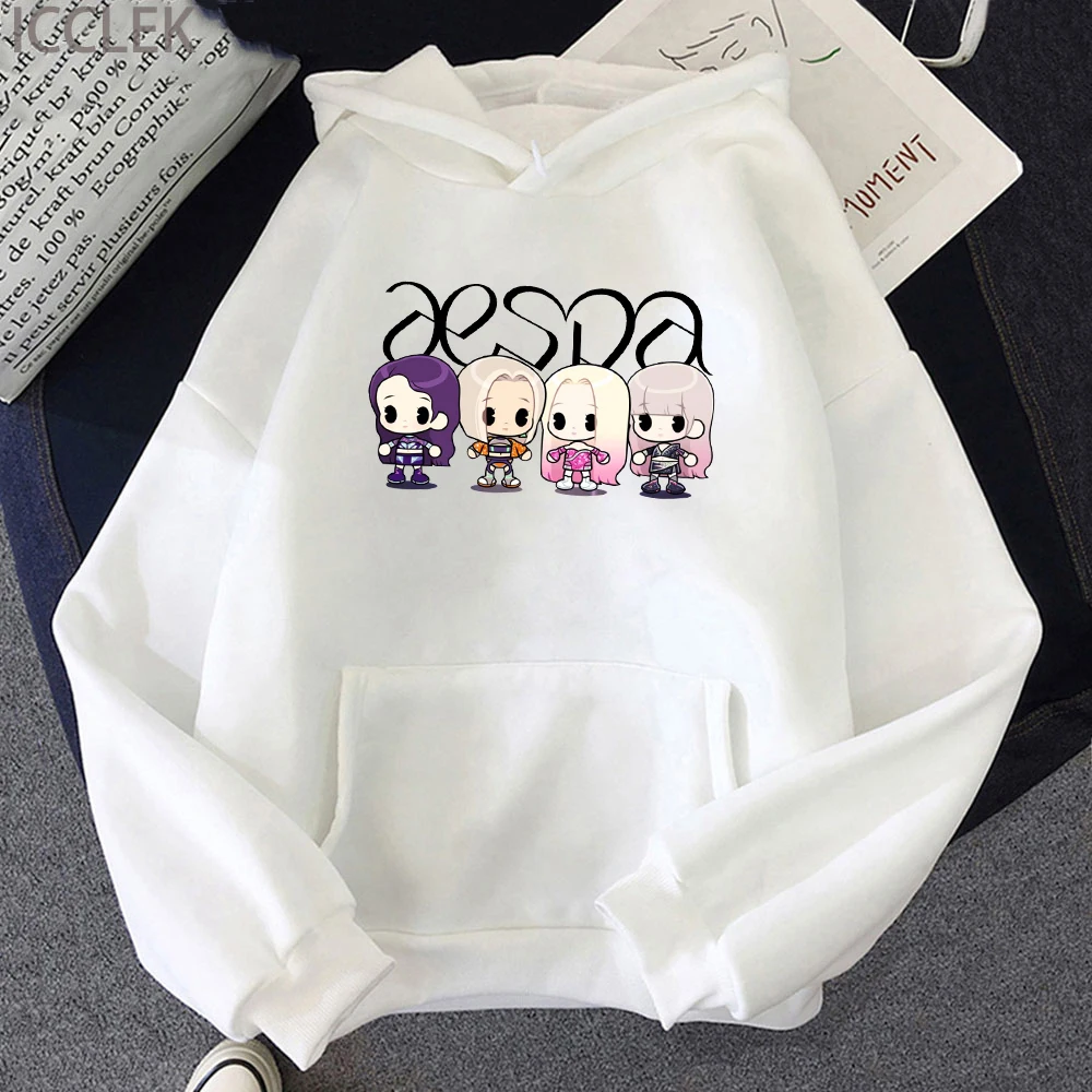 

Толстовка с капюшоном AESPA в стиле K-POP
