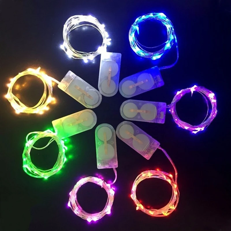 

Светодиодная гирлянда XUNATA 10/20 LED, 2/4 м, серебряный