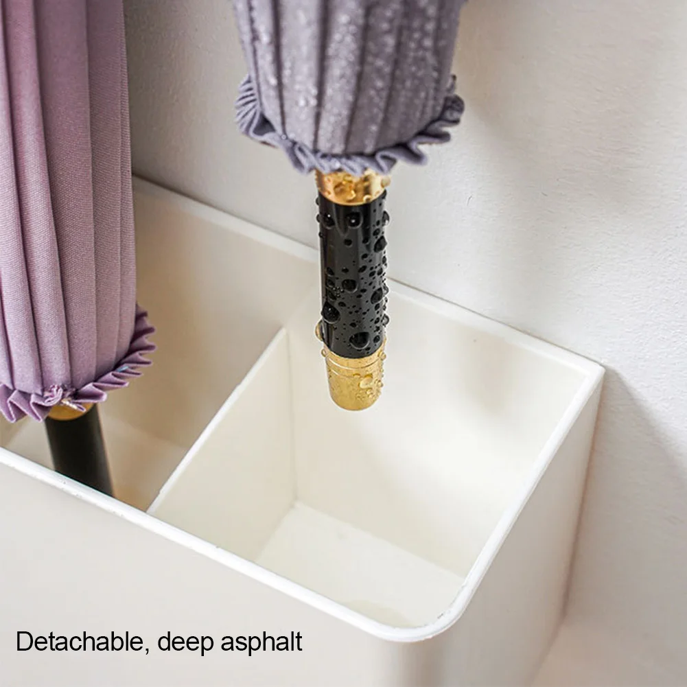 2 шт. 4 отверстия настенный зонтик стеллаж для хранения Творческий клей стенка