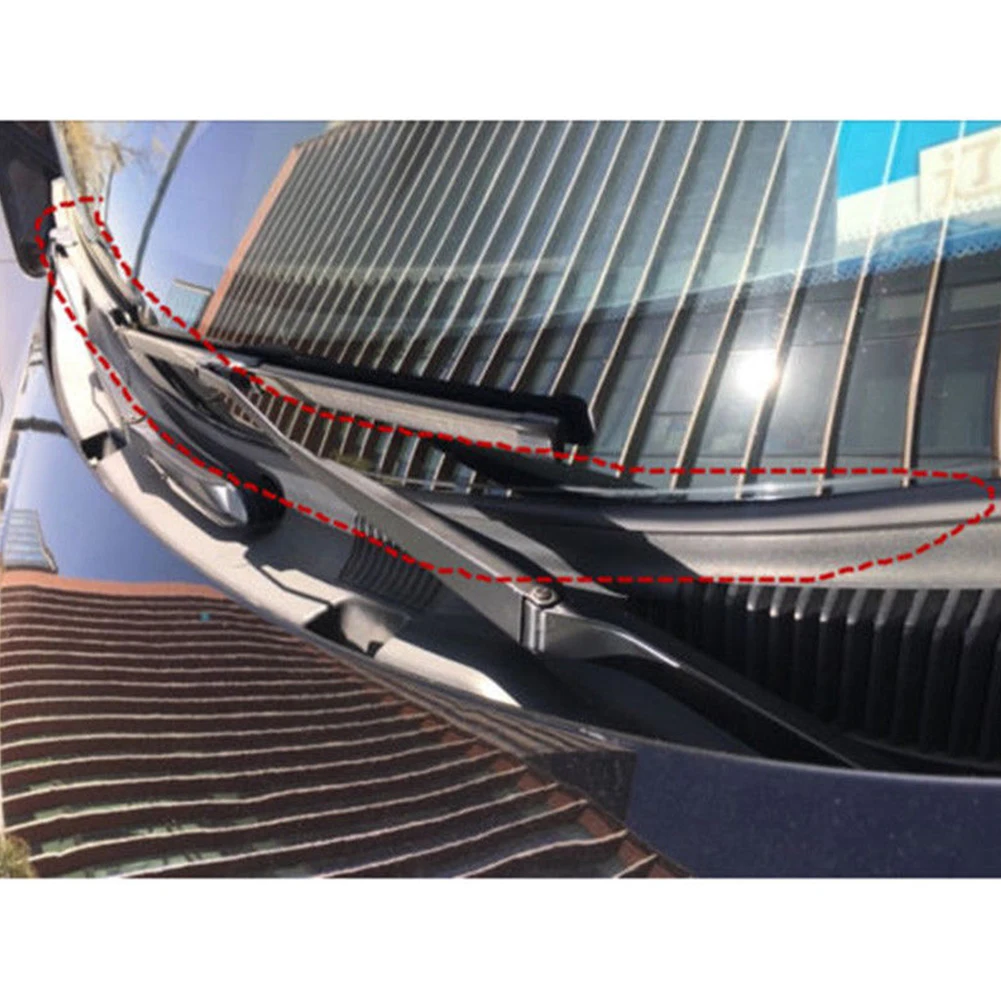 

Sealed Strips Car Rubber Seal Universal Black Durable Trim Moulding Strips Car Supplies 1.7 M Windshield Panel