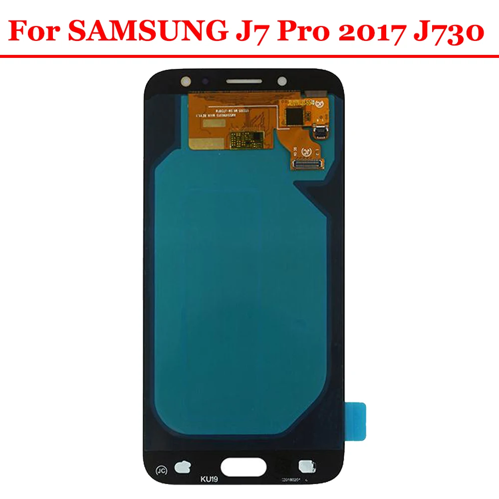 

Super AMOLED LCD For Samsung Galaxy J7 Pro 2017 J730 J730F LCD Display Touch Screen Digitizer Assembly For Samsung J730 Display