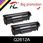 Картриджи с тонером 2612a для HP LaserJet 2612, 1010, 1012, 1015, 1020, 3015, 3020, 3030, 3050, 1018, 1022N, 2 шт.