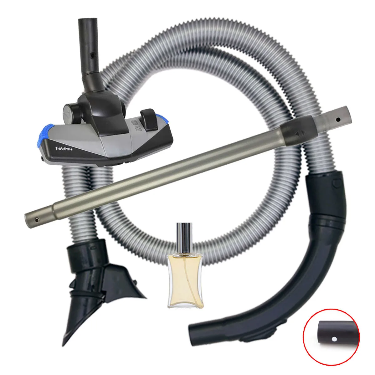 

Philips FC 9206 Marathon, шланг для пылесоса, триактивный капюшон, телескопическая трубка AH-SH0072-15-2980