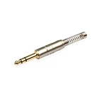 Штекерный стерео разъем 6,35 мм к гнездовому разъему 6,5 мм для микрофона