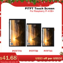 BIGTREETECH PITFT50 V2.0 PITFT70 PI TFT43 Touch Screen DSI LCD Display 3D Printer Parts For Octoprint Raspberry Pi 4 3B Plus 2B