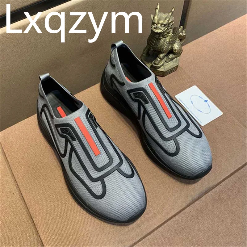 

Кроссовки унисекс из сетчатого материала, на плоской подошве